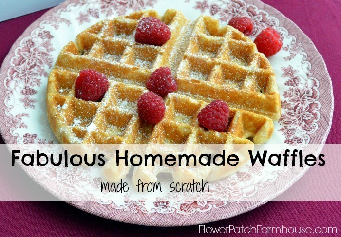 Delicious Home Made Waffles