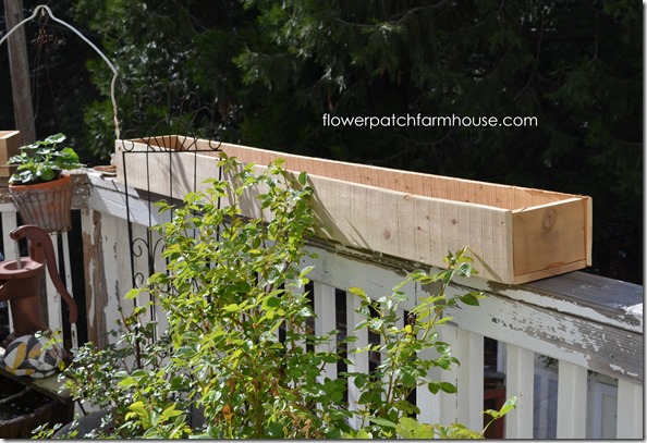 DIY Cedar Planter Box