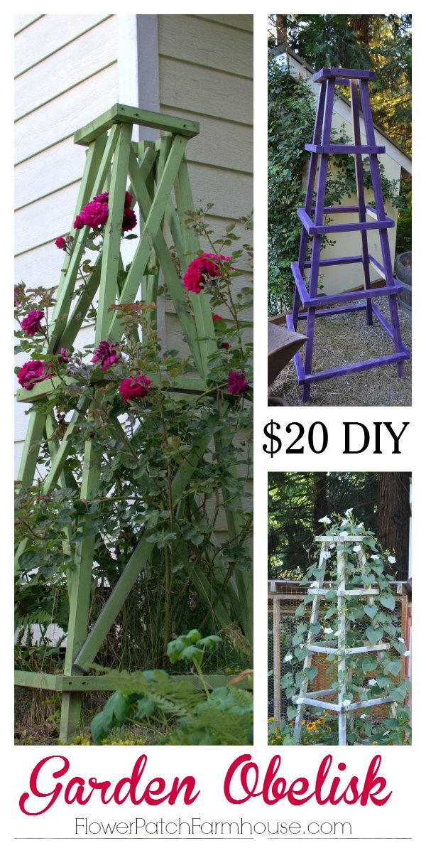 Easy Garden Obelisk Flower Patch Farmhouse
