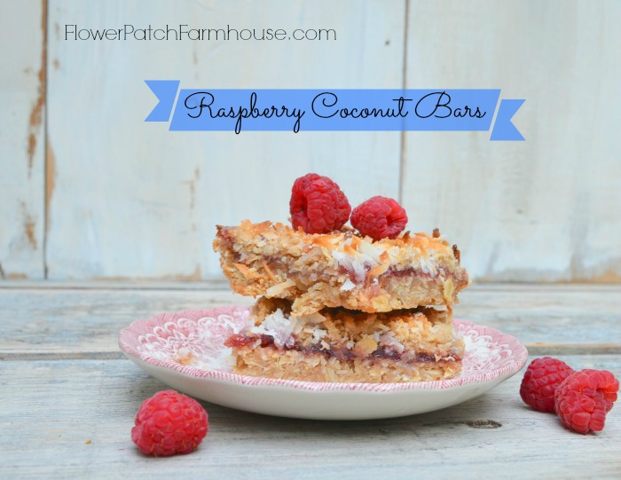 Raspberry Coconut Bars, dig out the fat pants!