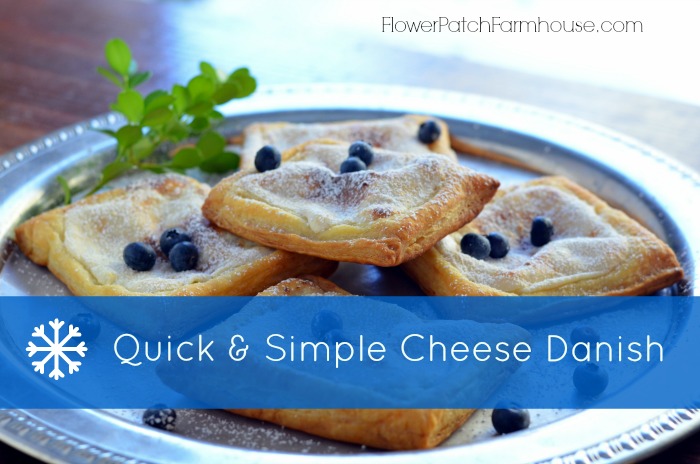 Yummy Quick and Easy Cheese Danish