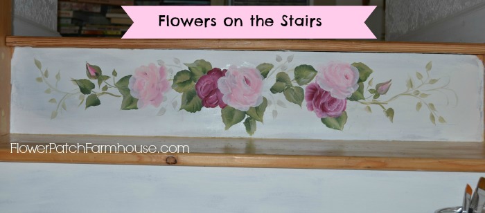 Flowers on our Stairs