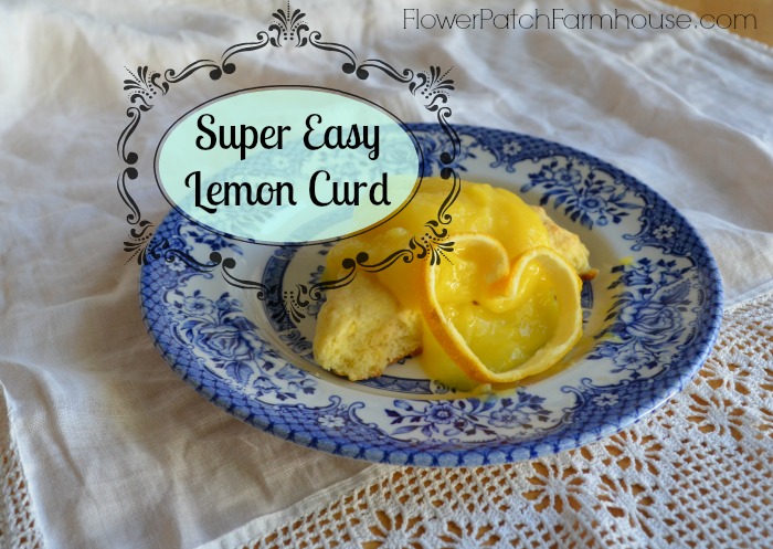 Easy 10 minute lemon curd