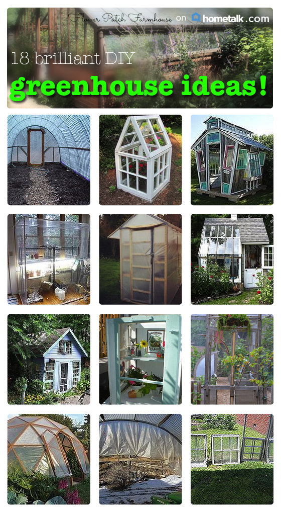 DIY Greenhouses I found on Hometalk