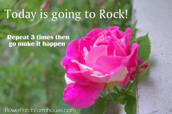 Today is Going to Rock, Inspiration Monday Quote