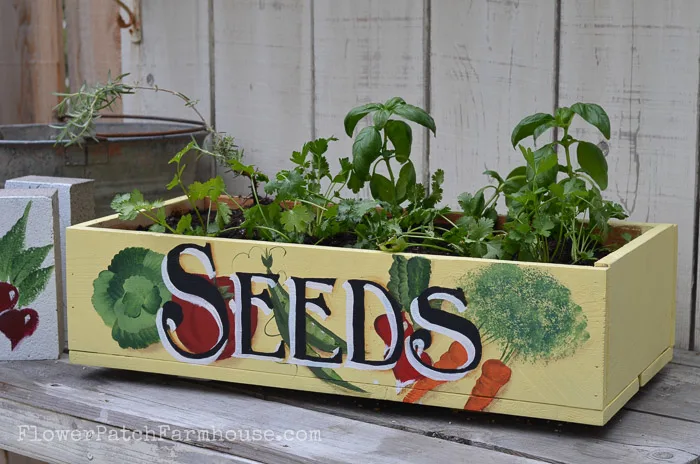 Diy Kitchen Herb Garden Flower Patch Farmhouse Diy Kitchen Herb Garden Flower Patch, How To Start A Simple Herb Garden