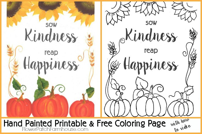 Free Fall Printable Coloring Page