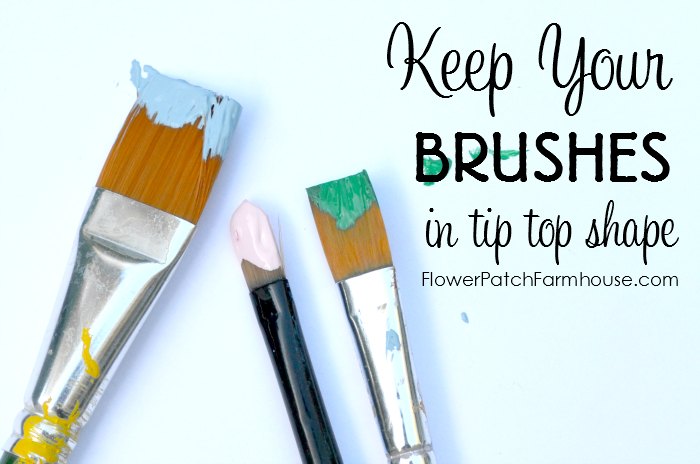 Basic Brush Care for Paint Brushes