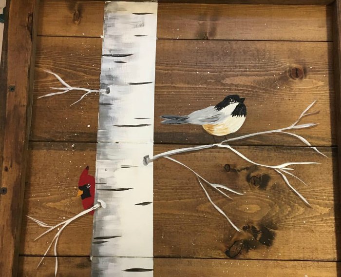 Learn How to Paint a Chickadee Bird - Flower Patch Farmhouse