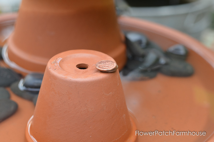 DIY Terra Cotta Pot Fountain