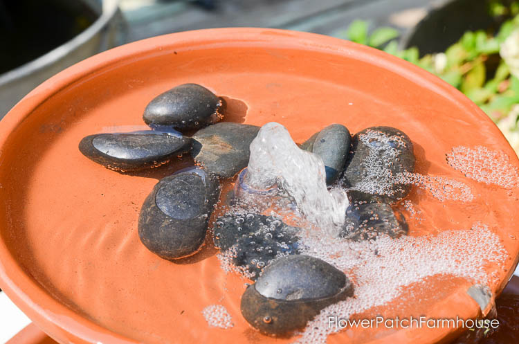 DIY Terra Cotta Pot Fountain