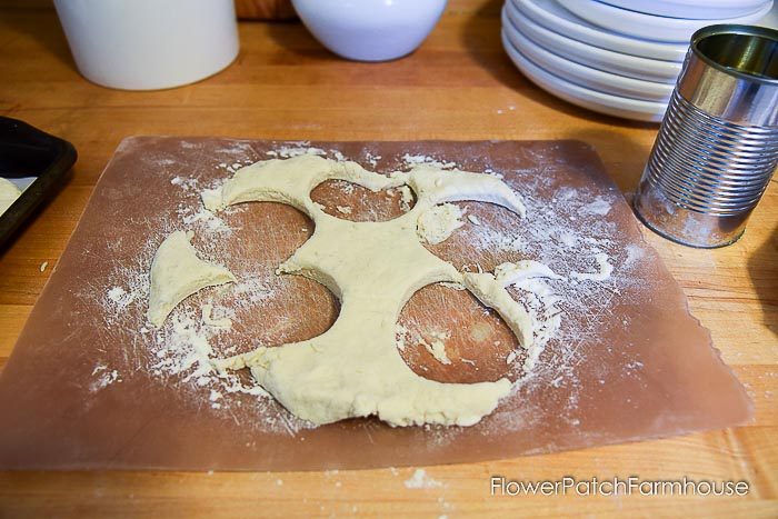 Delicious Buttermilk Biscuits from scratch. Nothing fake here, just pure flavor and flaky goodness.