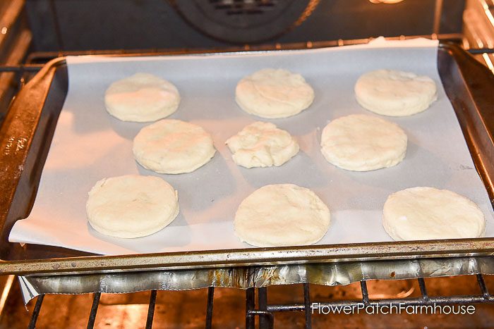Delicious Buttermilk Biscuits from scratch. Nothing fake here, just pure flavor and flaky goodness.