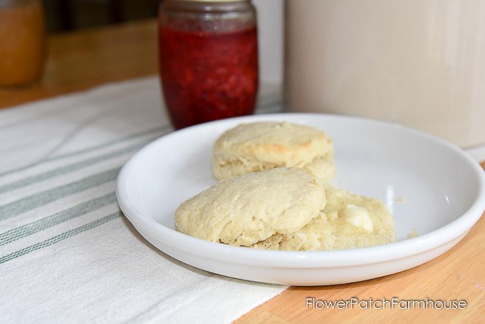 Delicious Buttermilk Biscuits from scratch. Nothing fake here, just pure flavor and flaky goodness.