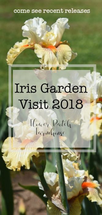 Iris Garden Visit 2018, new varieties and colors of Iris recently released for purchase. come see them all