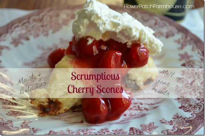 Scrumptious Cherry Scones!