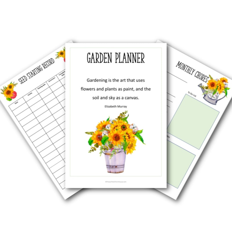 sunflower garden planner feature