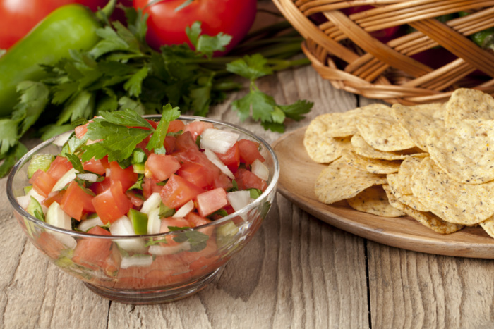 plum tomatoes used to make pico de gallo