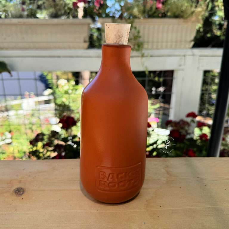 small olla pot sitting on a table